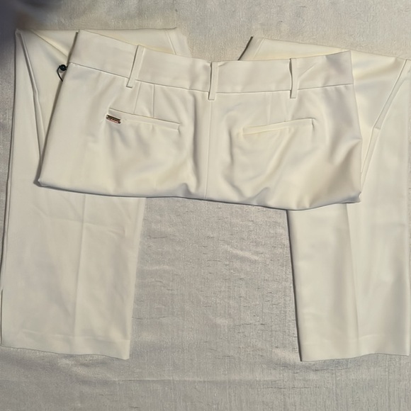 Ivory Suit Pants Size 10 Tommy Hilfiger - Picture 7 of 7